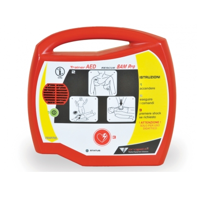 SAM PRO TRAINER pro poloautomatickou záchranu Sam AED Defibrilátor - italština