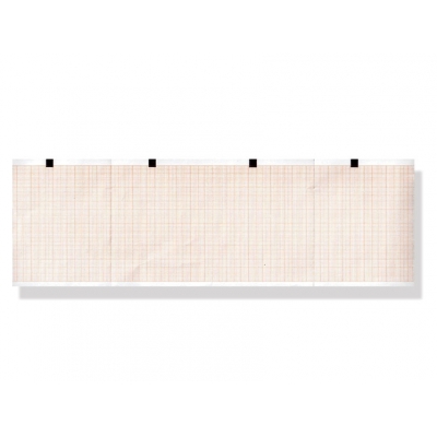 EKG termický papír 90 x 70 mm x 400 s - oranžová mřížka