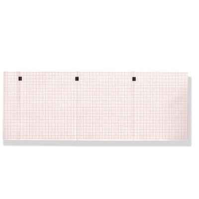 Tepelný papír EKG 112 x 90 mm x 200 s - červená mřížka
