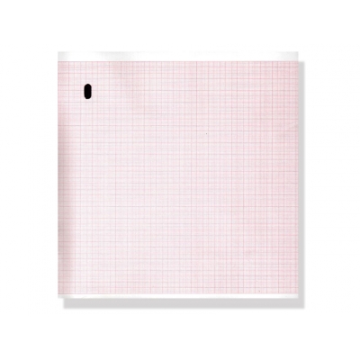 Tepelný papír EKG 215 x 280 mm x 300 s - oranžová mřížka