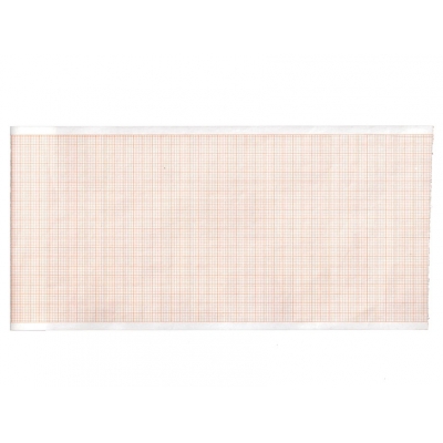 Tepelný papír EKG 110 x 30 mm x m role - oranžová mřížka