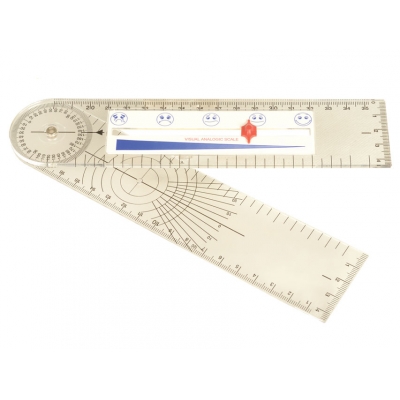 GONIOMETER s PAIN SCALE RULER
