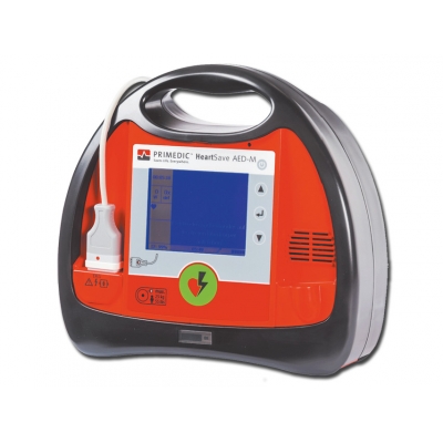 PRIMEDIC HEART SAVE AED-M - Defibrilátor s EKG a monitorem IT / FR / DE / GB