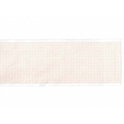 Tepelný papír EKG 80x20 mm xm role - oranžová mřížka