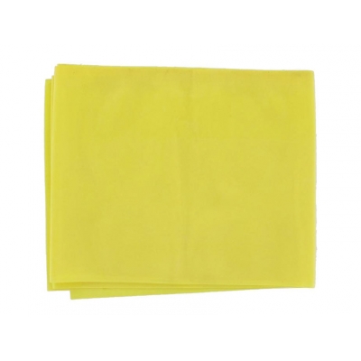 LATEX-FREE EXERCISE BAND 1.5 m x 14 cm x 0.20 mm - yellow
