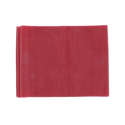 LATEX-FREE EXERCISE BAND 1.5 m x 14 cm x 0.30 mm - red